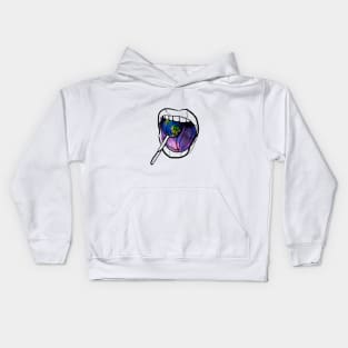 Single Line - Black Hole Kids Hoodie